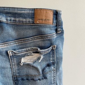 Women’s boho jean shorts